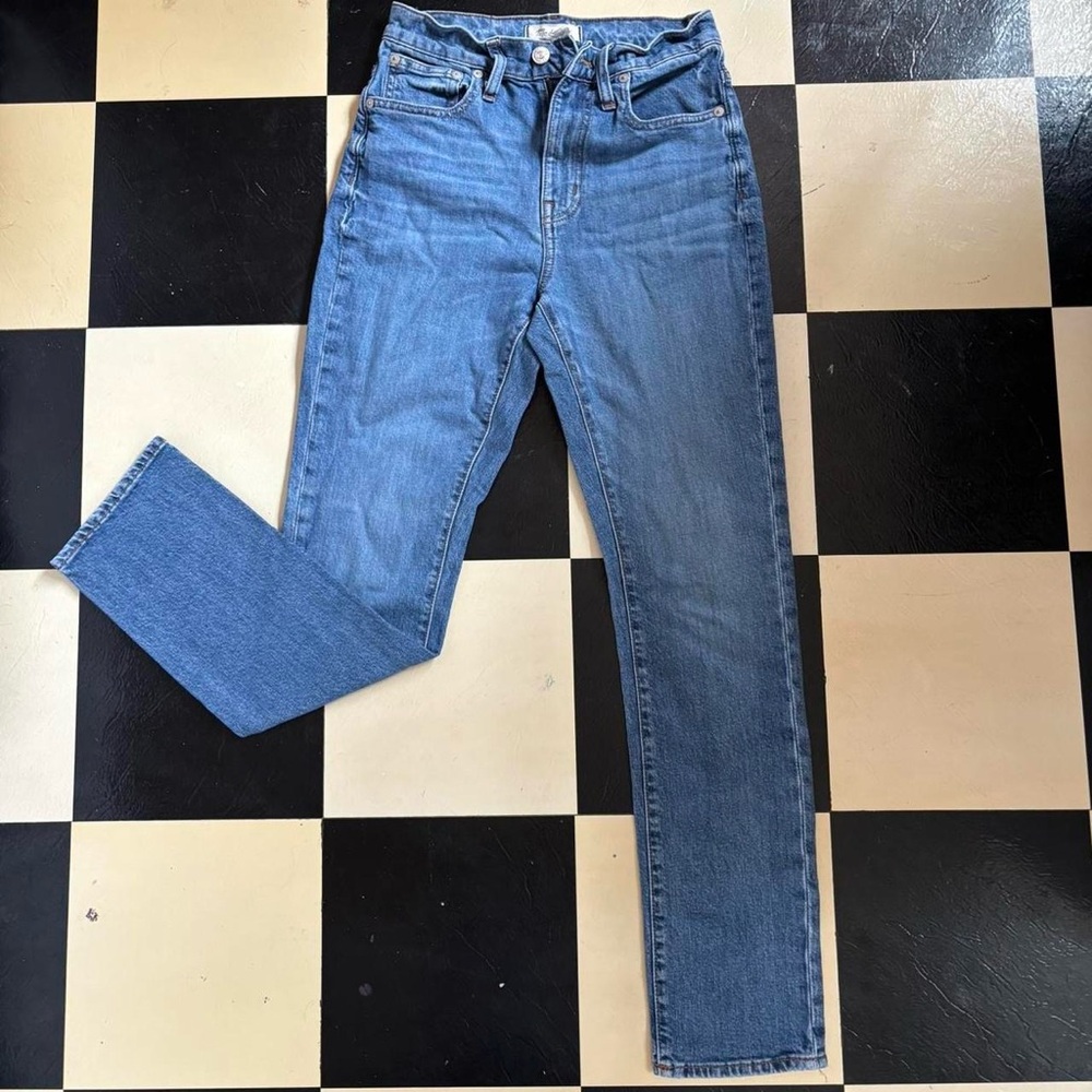 Madewell High Rise Slim Boy Jean Size 25